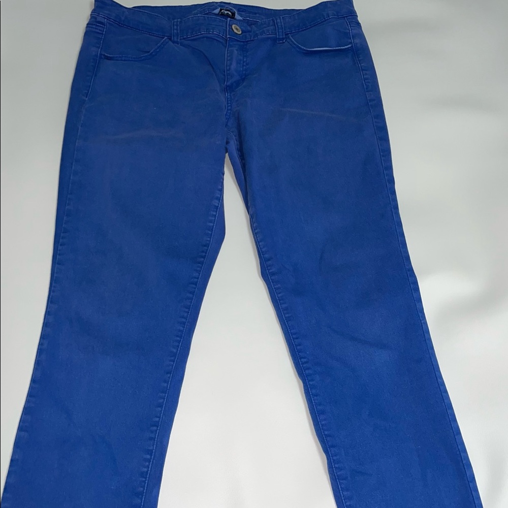 Bright blue American Eagle jeans